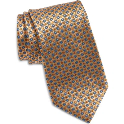 Nordstrom Neat Silk Tie In Yellow
