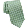 Nordstrom Neat Silk X-long Tie In Green