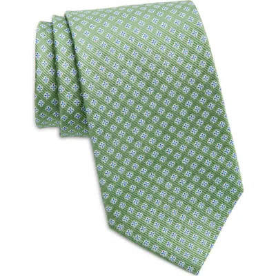 Nordstrom Neat Silk X-long Tie In Green