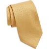 Nordstrom Neat Silk X-long Tie In Yellow