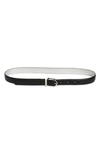 Nordstrom Nora Reversible Metallic Leather Belt In Multi