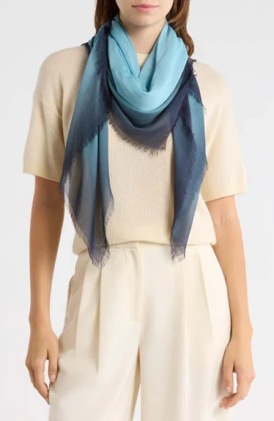 Nordstrom Ombré Scarf In Orange