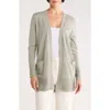 Nordstrom Open Front Cardigan In Gray