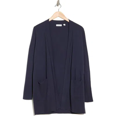 Nordstrom Open Front Cardigan In Navy Night