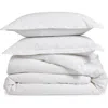 Nordstrom Organic Cotton Percale Duvet & Shams Set In White