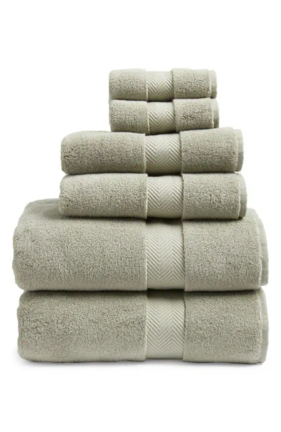 Nordstrom Organic Hydrocotton 6-piece Towel Set $144 Value In Green