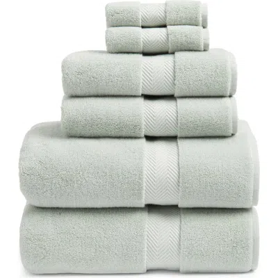 Nordstrom Organic Hydrocotton 6-piece Towel Set $144 Value In Blue