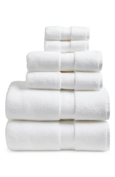 Nordstrom Organic Hydrocotton 6-piece Towel Set $144 Value In White