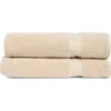 Nordstrom Organic Hydrocotton Set Of 2 Bath Sheets In Neutral