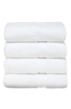 Nordstrom Organic Hydrocotton Set Of 4 Bath Towels In White