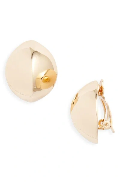 Nordstrom Organic Orb Clip-on Earrings In Pink