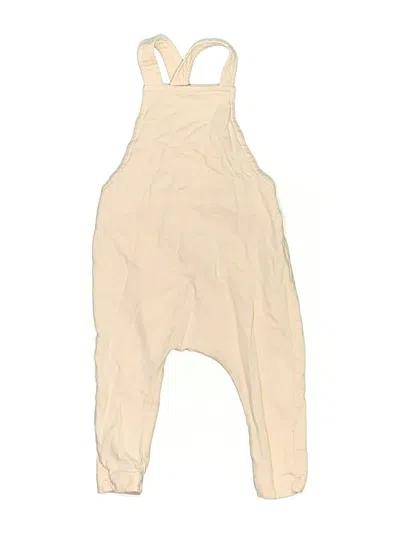 Pre-owned Nordstrom Babies' Overalls In Ivory