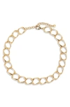 Nordstrom Oversize Curb Link Collar Necklace