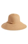 Nordstrom Packable Floppy Hat In Tan Dark