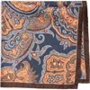 Nordstrom Paisley Silk Pocket Square In Multi