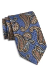 Nordstrom Paisley Silk Tie In Burgundy