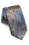 Nordstrom Paisley Silk Tie In Blue