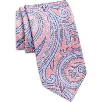 Nordstrom Paisley Silk Tie In Pink