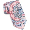 Nordstrom Paisley Silk Tie In Pink