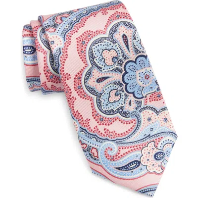 Nordstrom Paisley Silk Tie In Pink