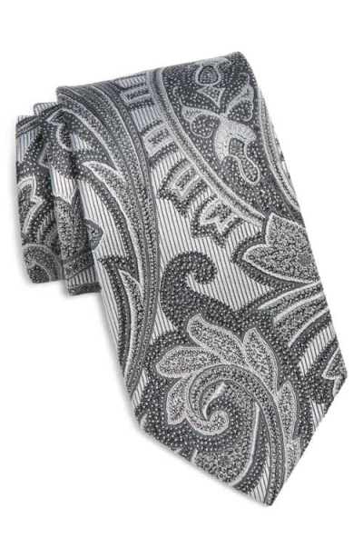 Nordstrom Paisley Silk Tie In Gold