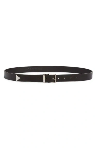Nordstrom Palmer Leather Belt In Black