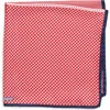 Nordstrom Panel Silk Pocket Square In Red