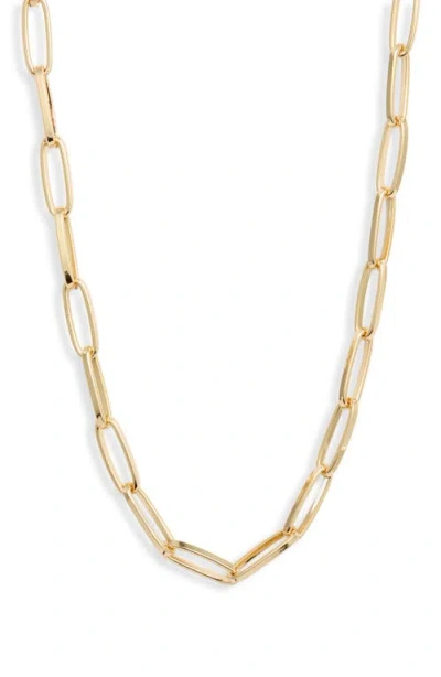 Nordstrom Paperclip Chain Necklace In Gold
