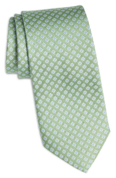 Nordstrom Pattern Silk Tie In Green