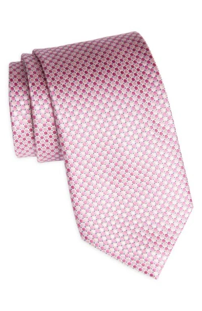 Nordstrom Pattern Silk Tie In Pink