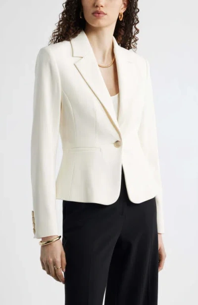 Nordstrom Peplum Blazer In White