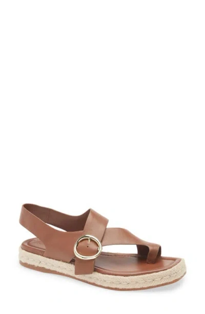 Nordstrom Perri Slingback Espadrille Sandal In Rust Argan Oil