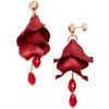 Nordstrom Petal Chandelier Drop Earrings In Red