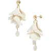 Nordstrom Petal Chandelier Drop Earrings In Gold