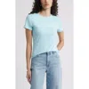 Nordstrom Pima Cotton Blend Crewneck T-shirt In Blue
