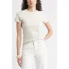 Nordstrom Pima Cotton Blend Crewneck T-shirt In White