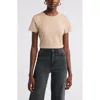 Nordstrom Pima Cotton Blend Crewneck T-shirt In Neutral