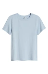 Nordstrom Pima Cotton Blend Crewneck T-shirt In Blue Skyway