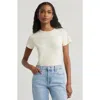 Nordstrom Pima Cotton Blend Crewneck T-shirt In Yellow