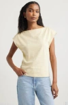 Nordstrom Pima Cotton Boat Neck T-shirt