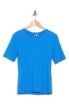 Nordstrom Pima Cotton Crewneck T-shirt In Blue Palace