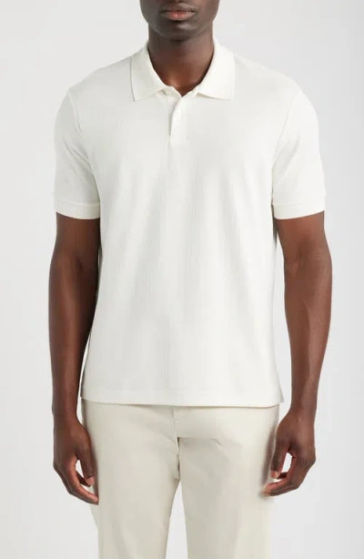 Nordstrom Pima Cotton Piqué Polo In Neutral