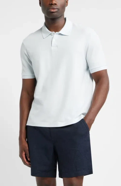 Nordstrom Pima Cotton Piqué Polo In Animal Print