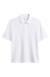 Nordstrom Pima Cotton Piqué Polo In White