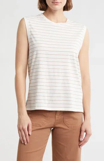 Nordstrom Pima Muscle Tank In Gray