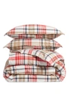 Nordstrom Plaid Flannel Duvet Cover & Shams Set