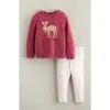 Nordstrom Plush Motif Sweater & Leggings Set In Multi