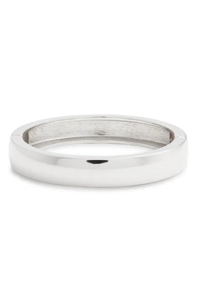 Nordstrom Polished Bangle In Metallic