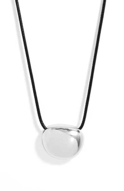 Nordstrom Polished Orb Cord Necklace In Multi