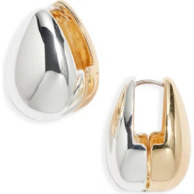 Nordstrom Polished Teardrop Huggie Earrings In Multi